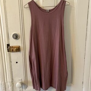 Los Angeles Apparel Garment Dyed Tank Dress M